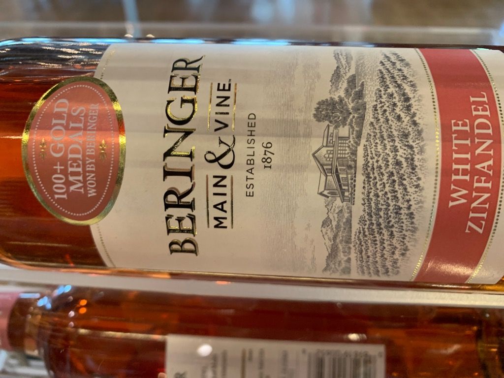 2020 Beringer Vineyards Zinfandel Main Vine White Zinfandel CellarTracker