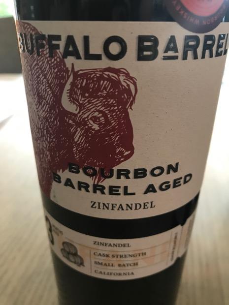NV Buffalo Barrel Zinfandel Bourbon Aged, USA, California CellarTracker