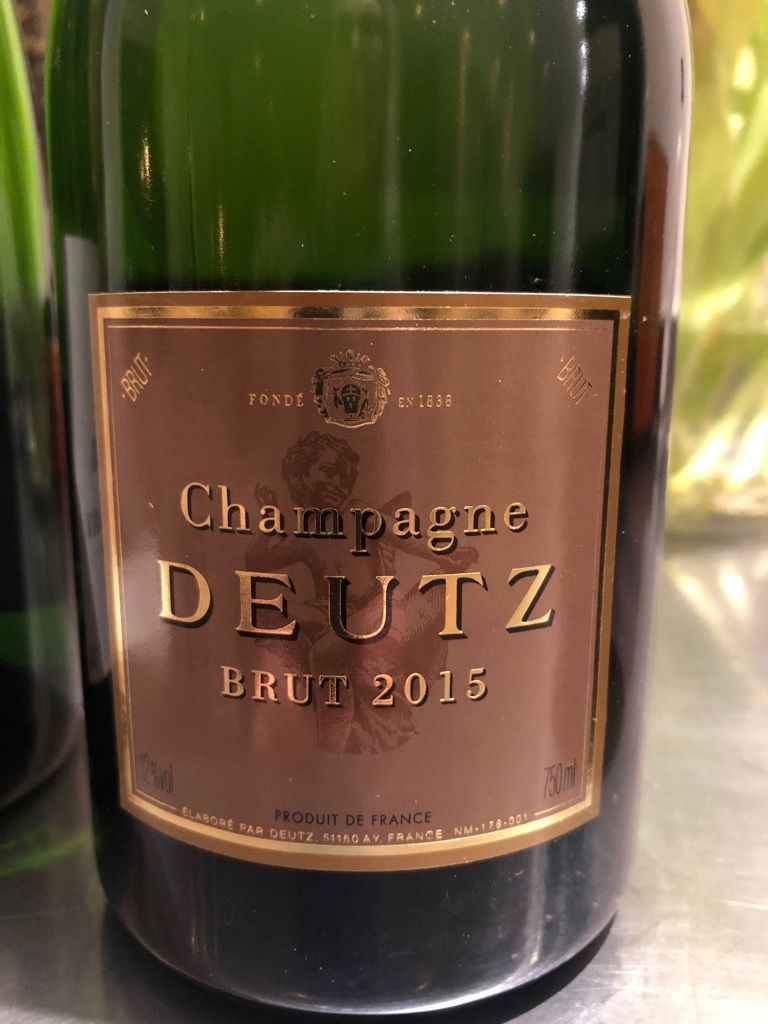 2015 Deutz Champagne Brut Millésimé - CellarTracker