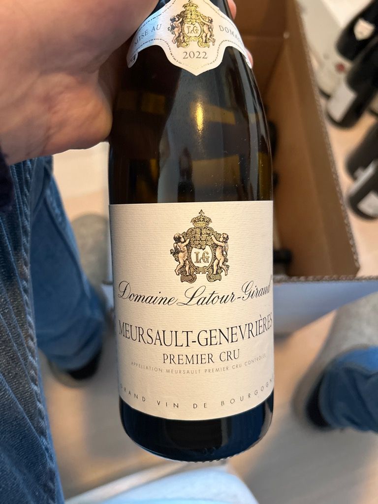 2022 Domaine Latour-Giraud Meursault 1er Cru Les Genevrières