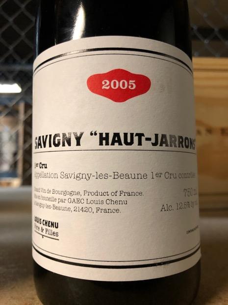 2008 Louis Chenu Savigny-lès-Beaune 1er Cru Les Hauts Jarrons