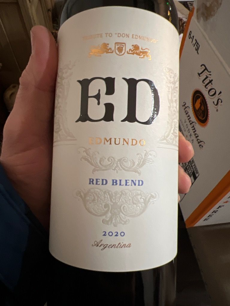 2021 Grupo Penaflor Ed Edmundo Red Blend, Argentina, Mendoza