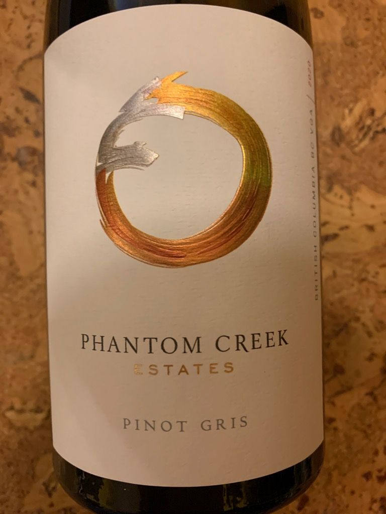 2020 Phantom Creek Estates Pinot Gris - CellarTracker