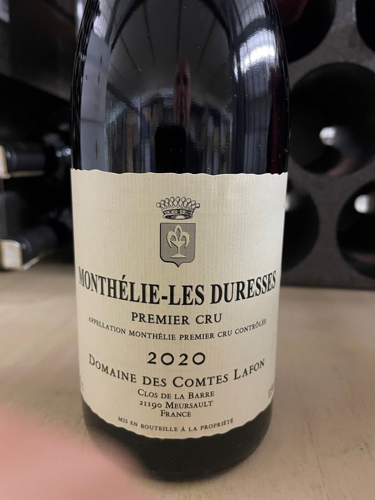 2020 Domaine des Comtes Lafon Monthélie 1er Cru Les Duresses