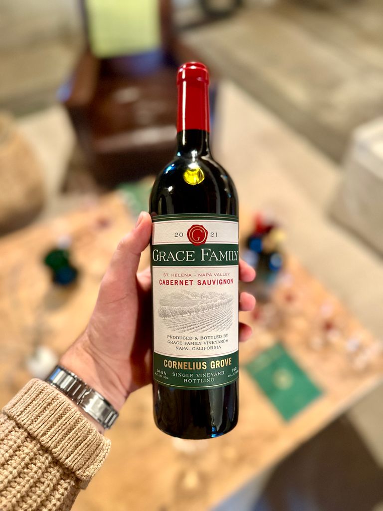 2021 Grace Family Cabernet Sauvignon Cornelius Grove - CellarTracker
