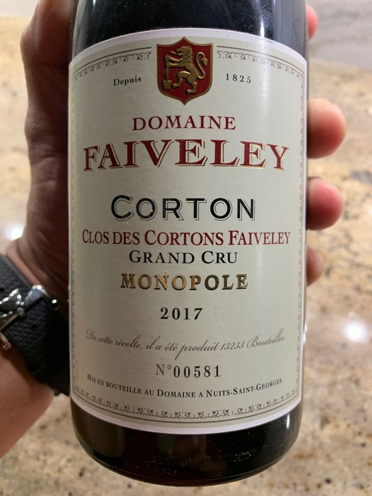 2013 Faiveley Corton-Clos des Cortons Faiveley - CellarTracker