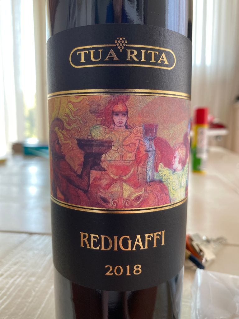 2018 Tua Rita Redigaffi Toscana IGT - CellarTracker