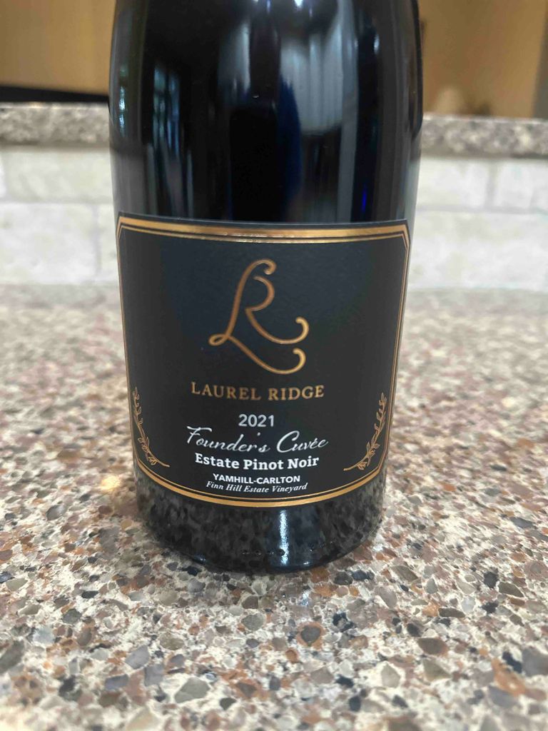 2022 Laurel Ridge Pinot Noir Founder's Cuvee Finn Hill, USA, Oregon ...