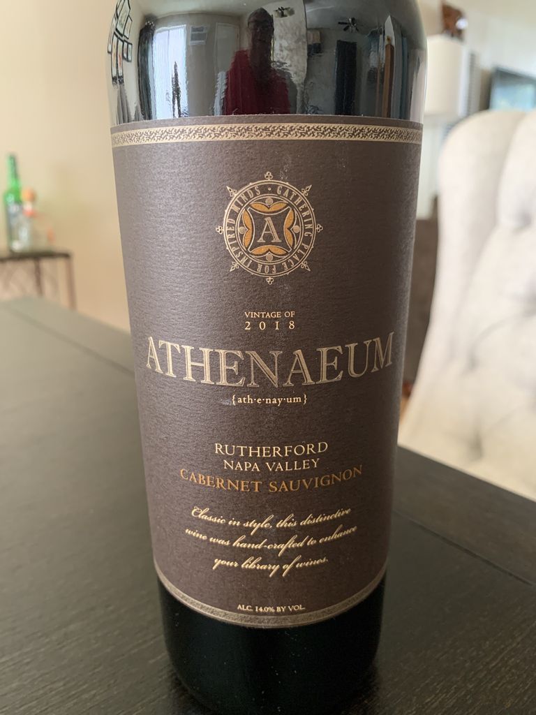 2018 Athenaeum Sauvignon, USA, California, Napa Valley