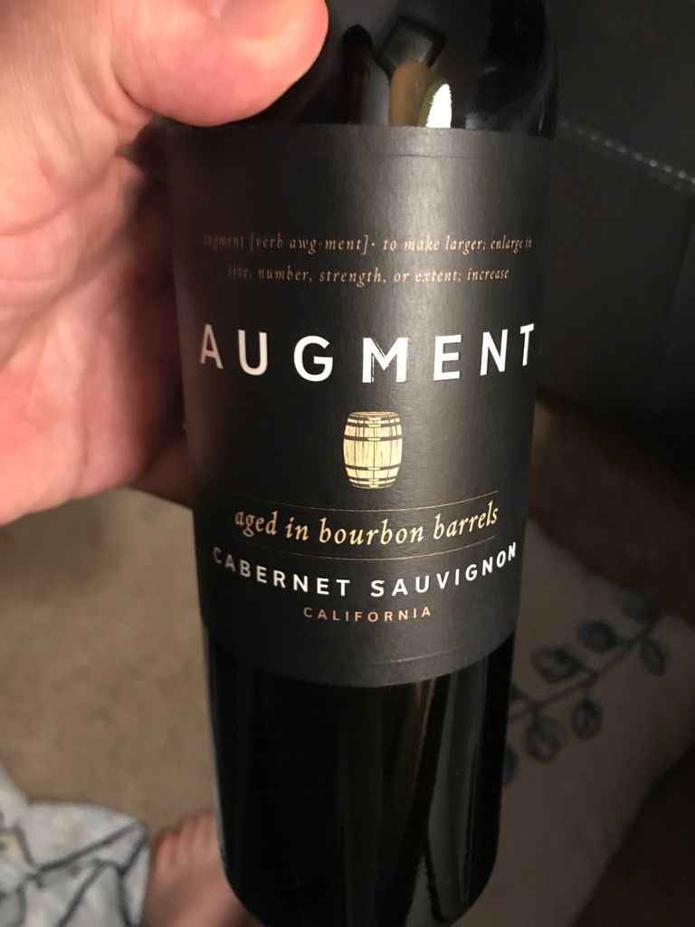 2018 Augment Wines Sauvignon Bourbon Barrel Aged Augment Wines