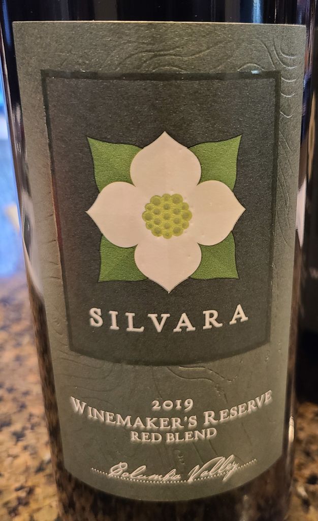 2019 Silvara Vineyards Winemakers Reserve Red Blend Usa Washington Columbia Valley