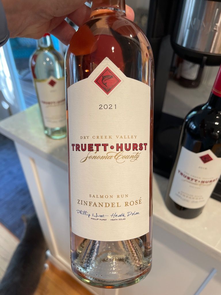 2021 TruettHurst Zinfandel Rosé Salmon Run, USA, California, Sonoma