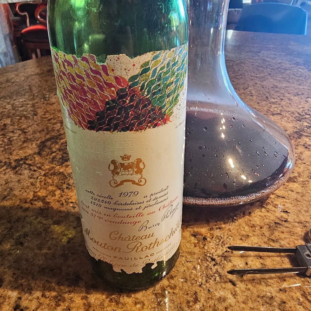 1979 Château Mouton Rothschild - CellarTracker