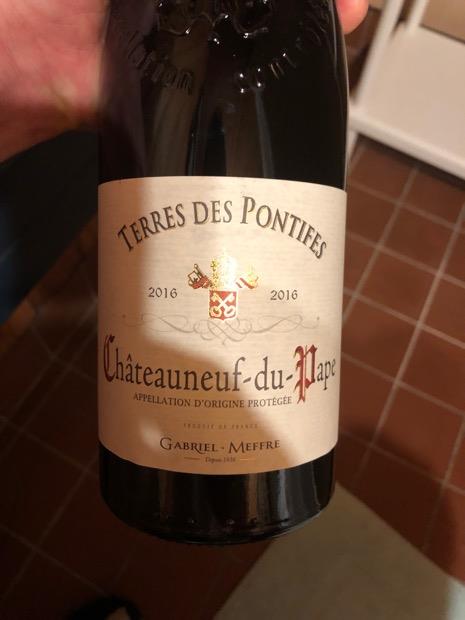 16 Gabriel Meffre Chateauneuf Du Pape Terres Des Pontifes France Rhone Southern Rhone Chateauneuf Du Pape Cellartracker