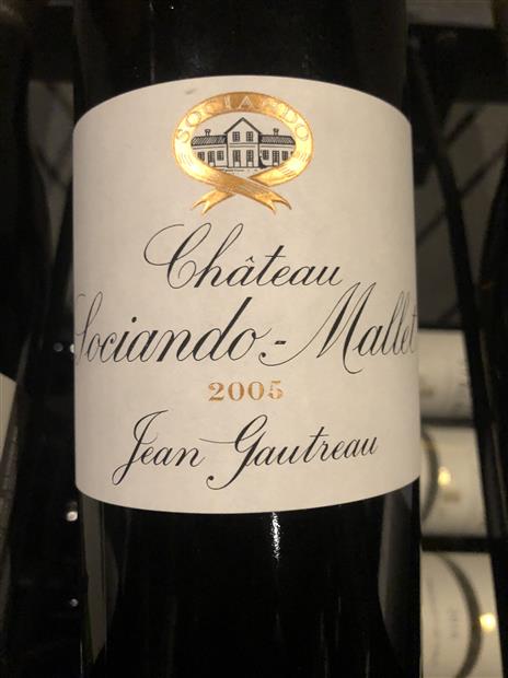 2005 Château Sociando-Mallet - CellarTracker