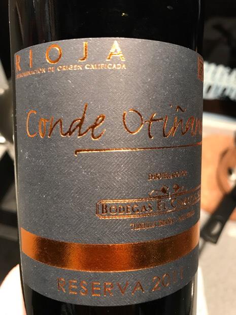 2011 Conde Otiñano Rioja Reserva, Spain, La Rioja, Rioja - CellarTracker