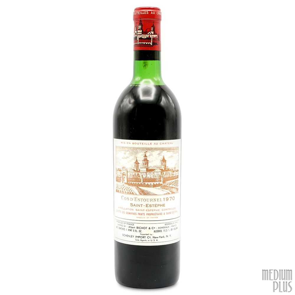 Cos d'Estournel 1999 赤ワイン 1970 Château Cos d'Estournel - CellarTracker