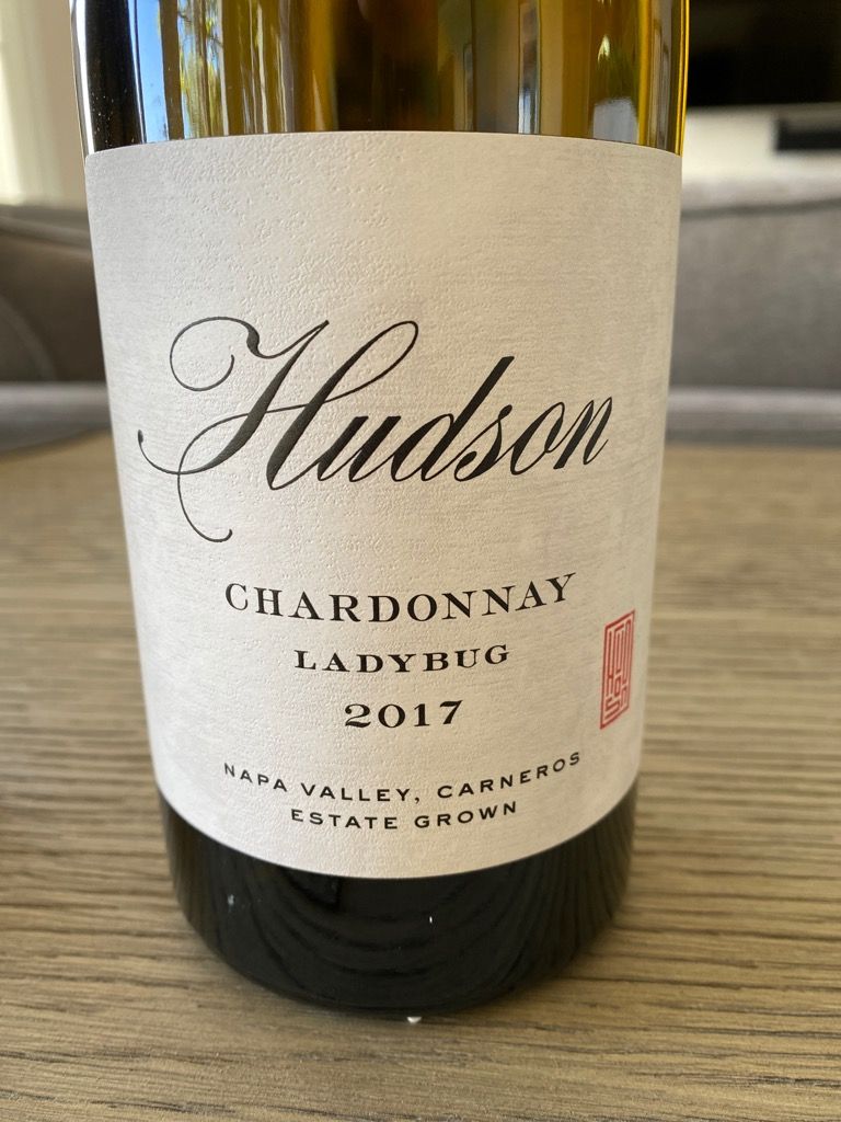 2017 Hudson Vineyards Chardonnay Ladybug, USA, California, Napa