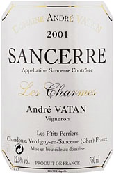 2023 Domaine Andre Vatan Sancerre Les Charmes - CellarTracker