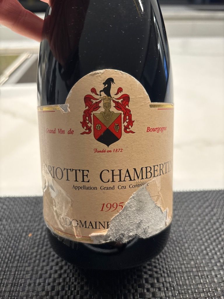 1996 Domaine Ponsot Griotte-Chambertin - CellarTracker