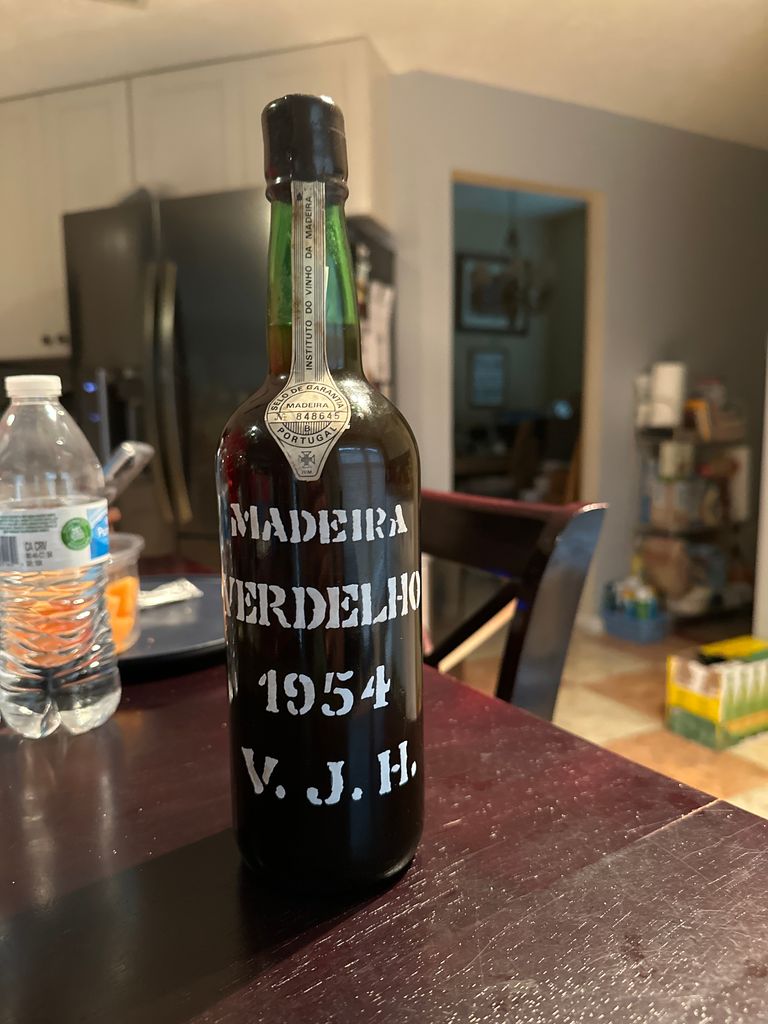 1954 Justino's Madeira Verdelho - CellarTracker