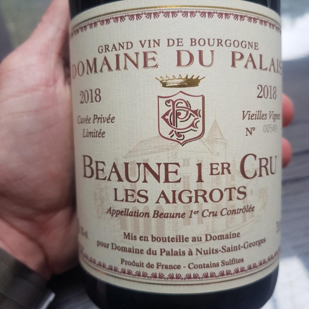 2018 Caves du Palais Beaune 1er Cru, France, Burgundy, Côte de Beaune