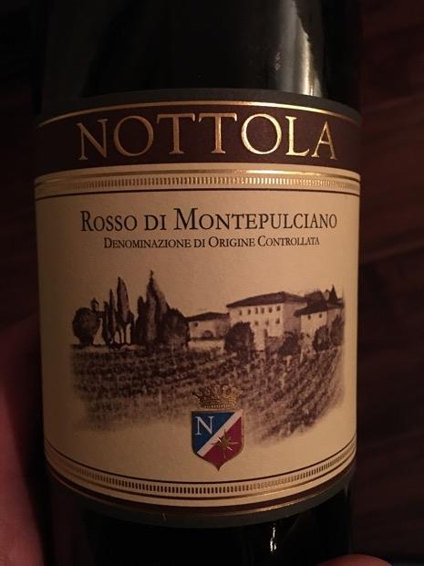 2010 Nottola Rosso di Montepulciano, Italy, Tuscany, Montepulciano ...