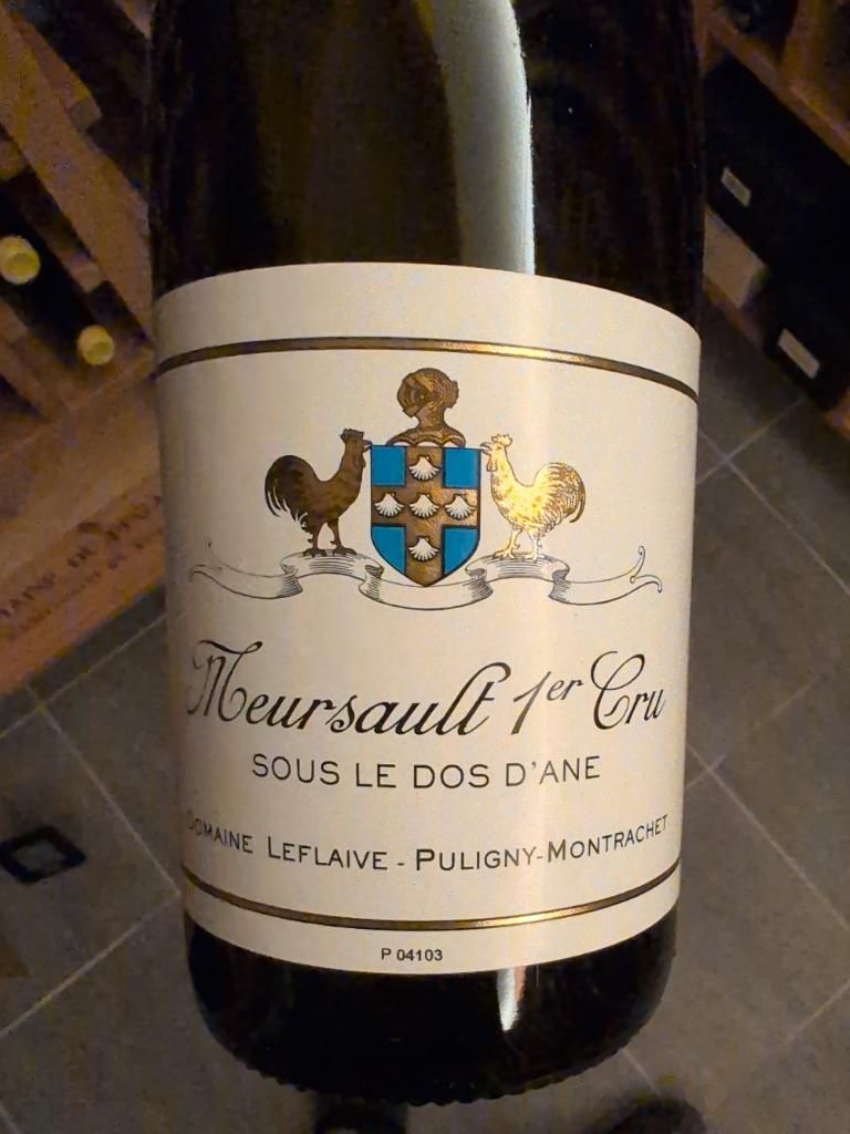 2019 Domaine Leflaive Meursault 1er Cru Sous le Dos d'Âne