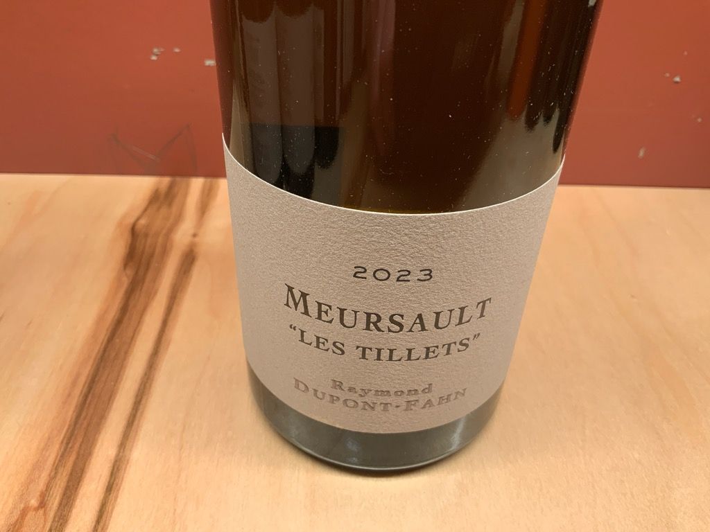 2023 Domaine Dupont-Fahn Meursault Les Tillets - CellarTracker