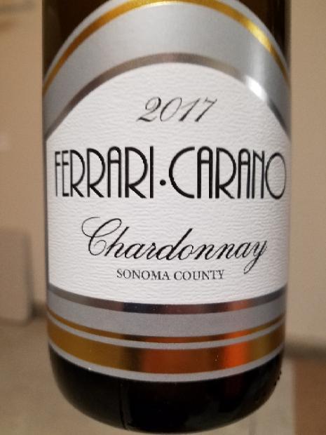 2017 Ferrari-Carano Chardonnay, USA, California, Napa ...