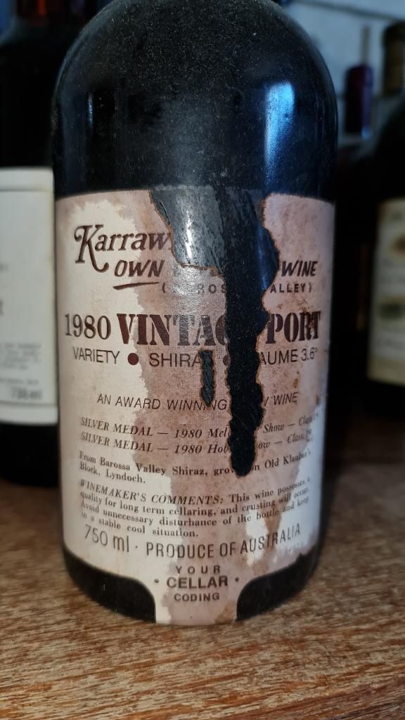 1980 Karrawirra Wines Wildflower Series, Australia, South Australia
