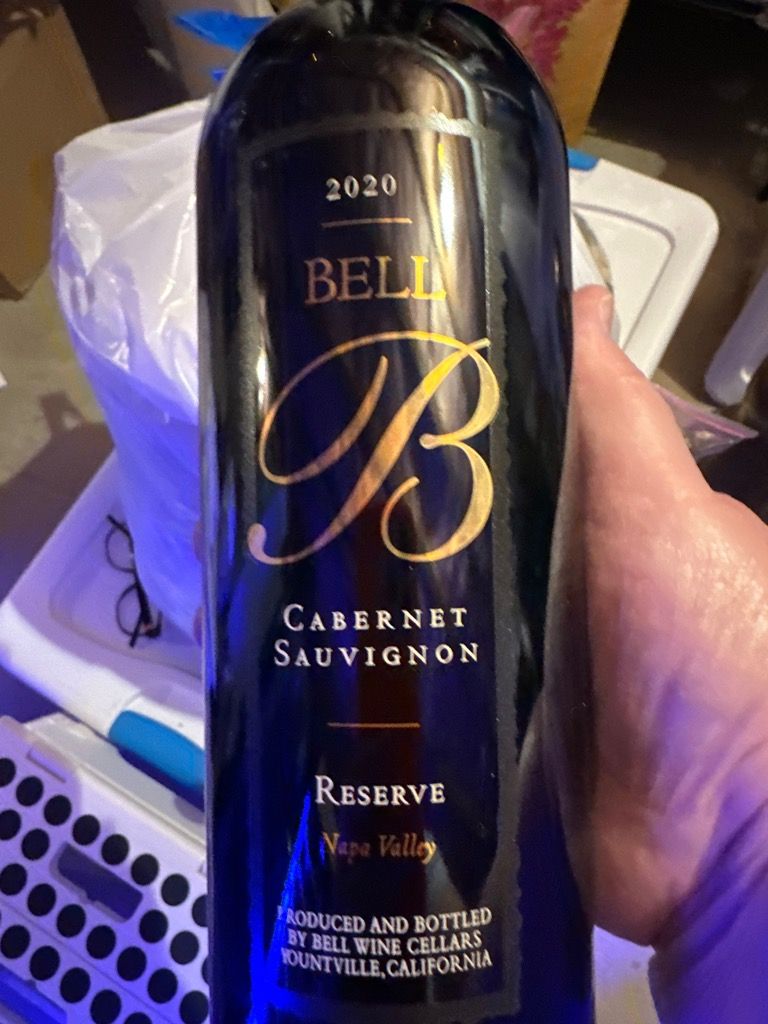 2020 Bell Wine Cellars Sauvignon Reserve, USA, California
