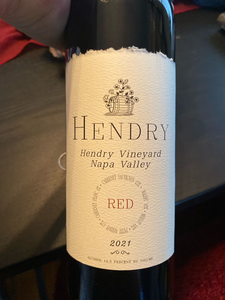 Hendry Ranch 2021 Hendry Pinot Gris Hendry Ranch, USA, California, Napa Valley ...