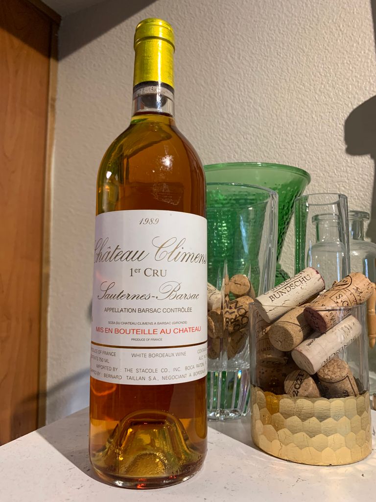 1989 Château Climens - CellarTracker