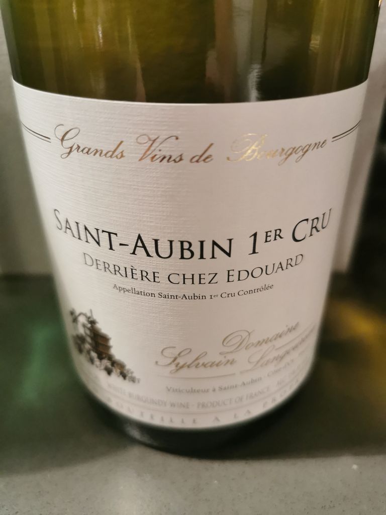 2020 Domaine Sylvain Langoureau Saint-Aubin 1er Cru Derrière Chez