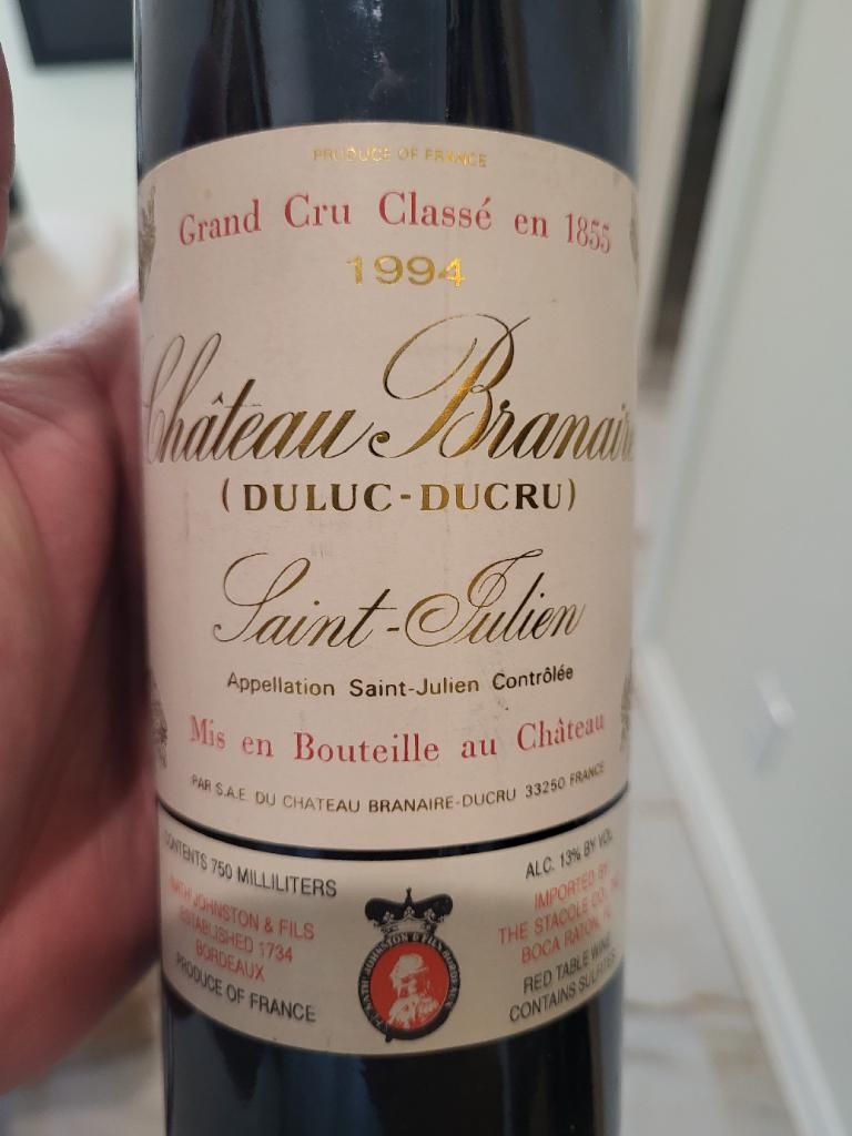 1994 Château Branaire (Duluc-Ducru) - CellarTracker