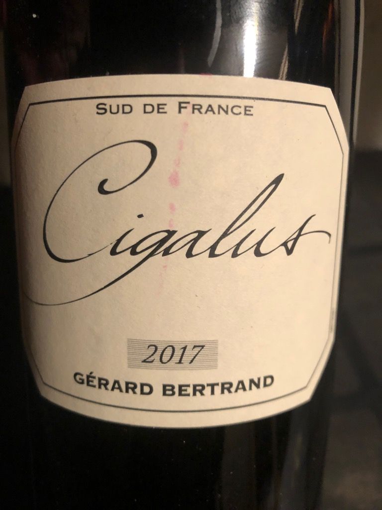 2017 Gérard Bertrand Cigalus - CellarTracker