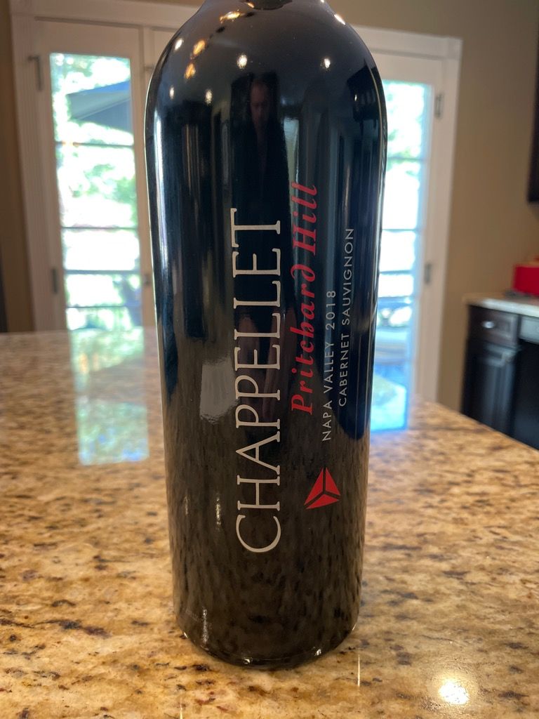 2018 Chappellet Cabernet Sauvignon Pritchard Hill Estate Vineyard -  CellarTracker