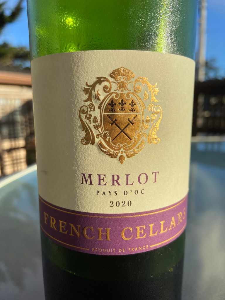 2020 French Cellars Merlot Vin de Pays d'Oc - CellarTracker