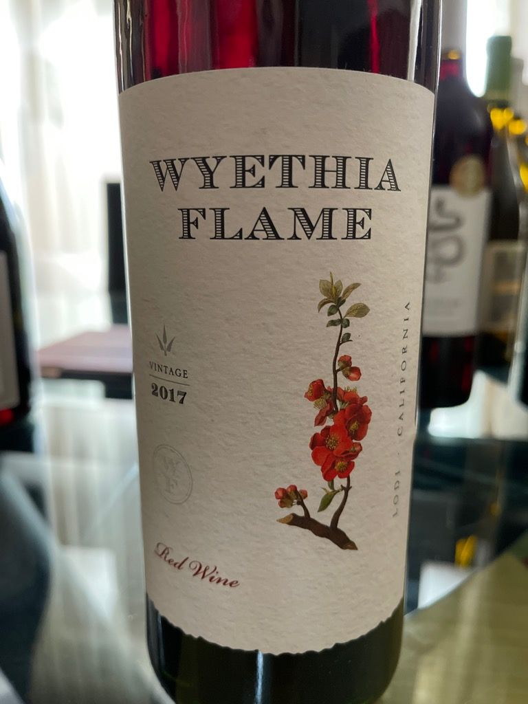 2017 Wyethia Flame - CellarTracker