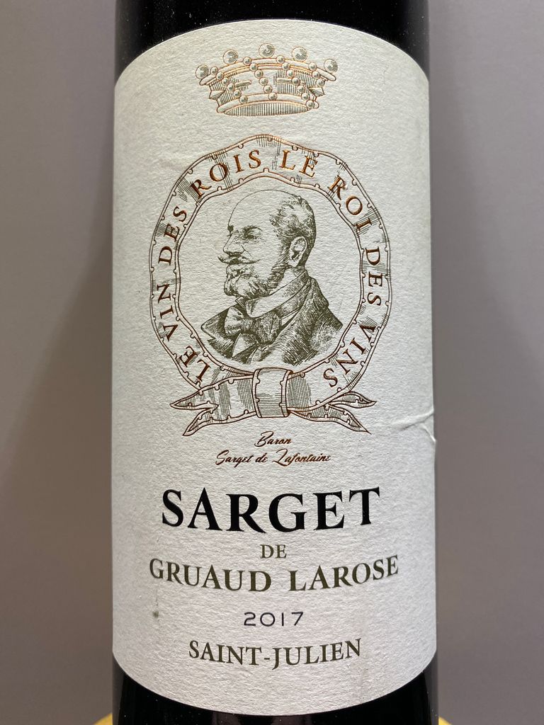 2015 Château Gruaud Larose Sarget de Gruaud Larose