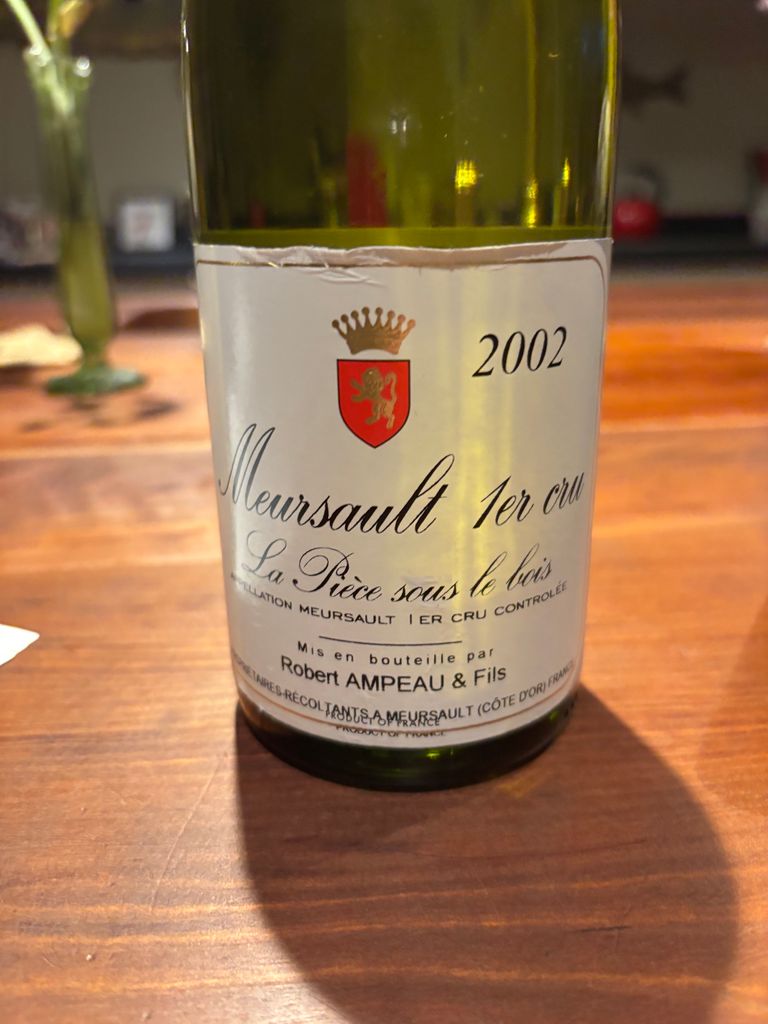 貴重年】ムルソー 1993 ロベール アンポー 750ml [白] ロベール