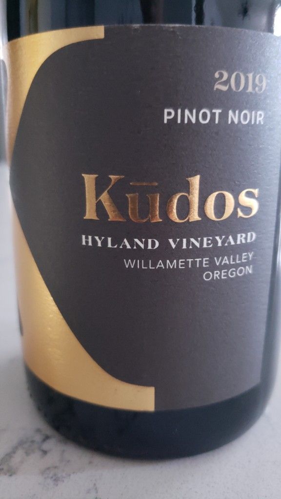 2020 NW Wine Company Pinot Noir Kudos Single Vineyard Hyland Vineyard
