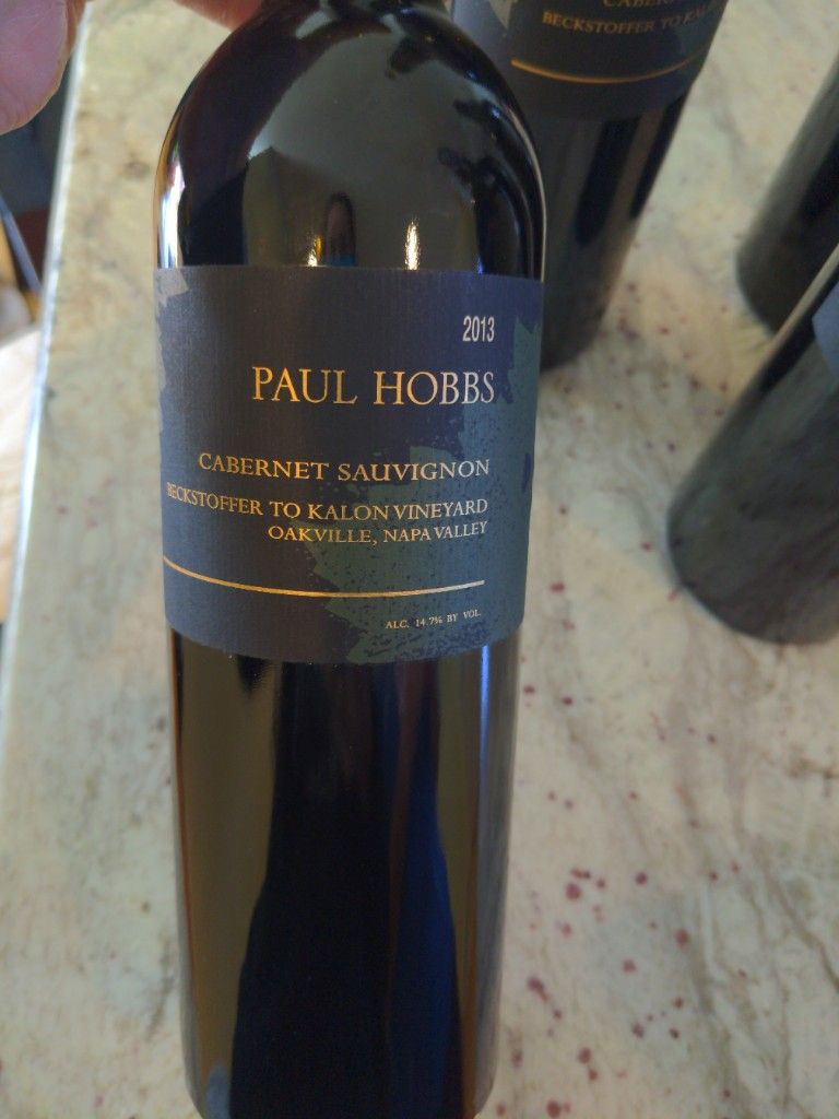2013 Paul Hobbs Cabernet Sauvignon Beckstoffer To Kalon Vineyard