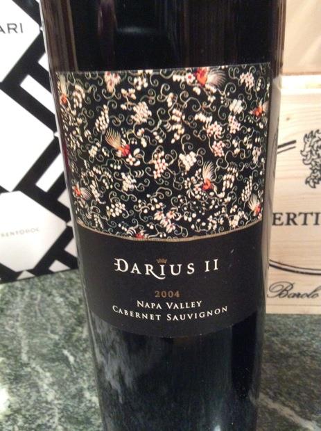 2008 Darioush Cabernet Sauvignon Darius II - CellarTracker