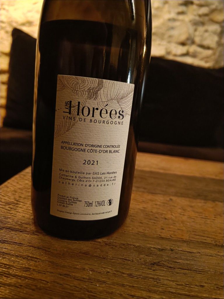 2020 Les Horées Bourgogne Blanc Aganippe - CellarTracker