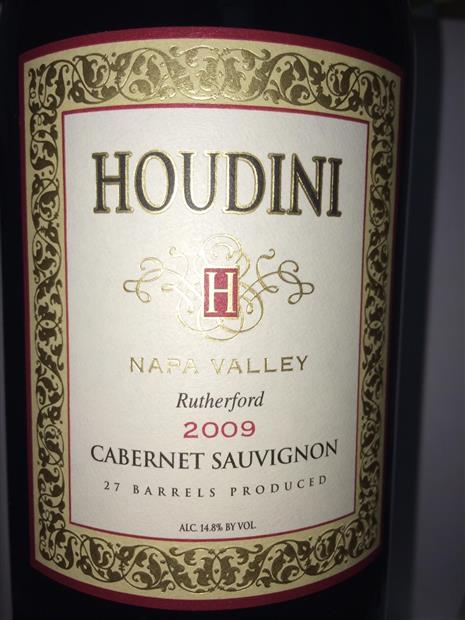 houdini wine reviews