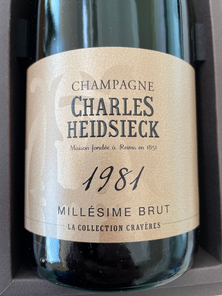 2000 Charles Heidsieck Champagne Brut Millésimé La Collection
