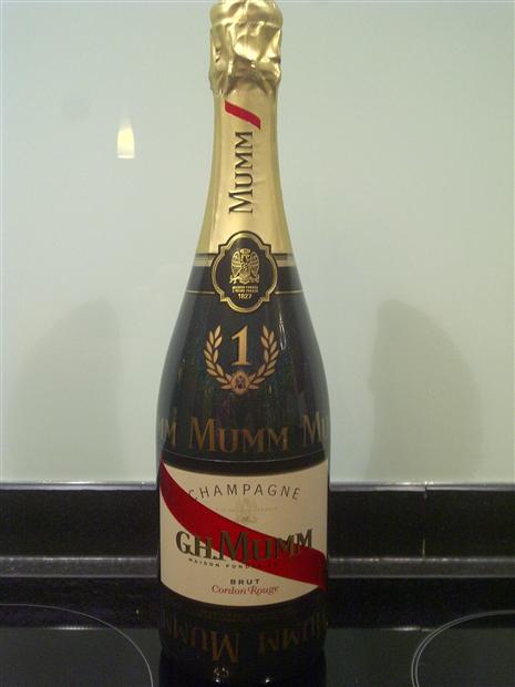 N.V. G.H. Mumm (Cordon Rouge) Brut Champagne