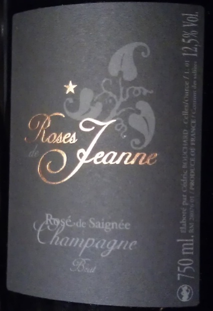 2006 Roses de Jeanne / Cédric Bouchard Champagne Rosé de Saignée